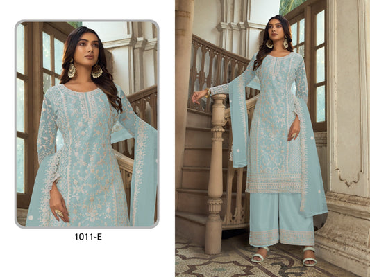 1011 E Khwaab Sabah Unstitched Suits
