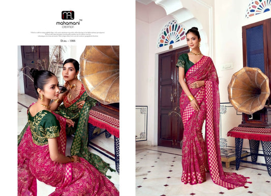 1006 Vinitaa Mahamani Creation Sarees