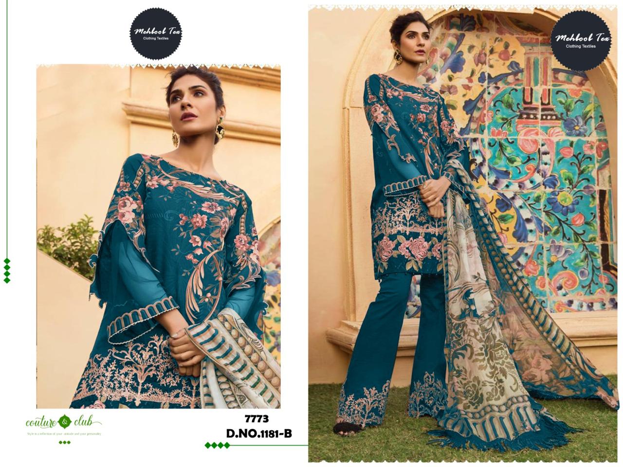 1181B Mehboob Tex Pakistani Salwar Suits
