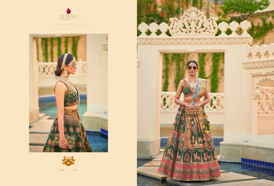 12 Hastkatha Rewaa Readymade Lehenga Choli
