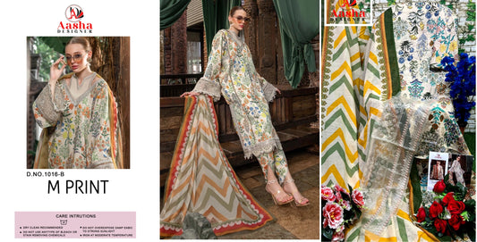 1016B Aasha Designer Pakistani Salwar Suits