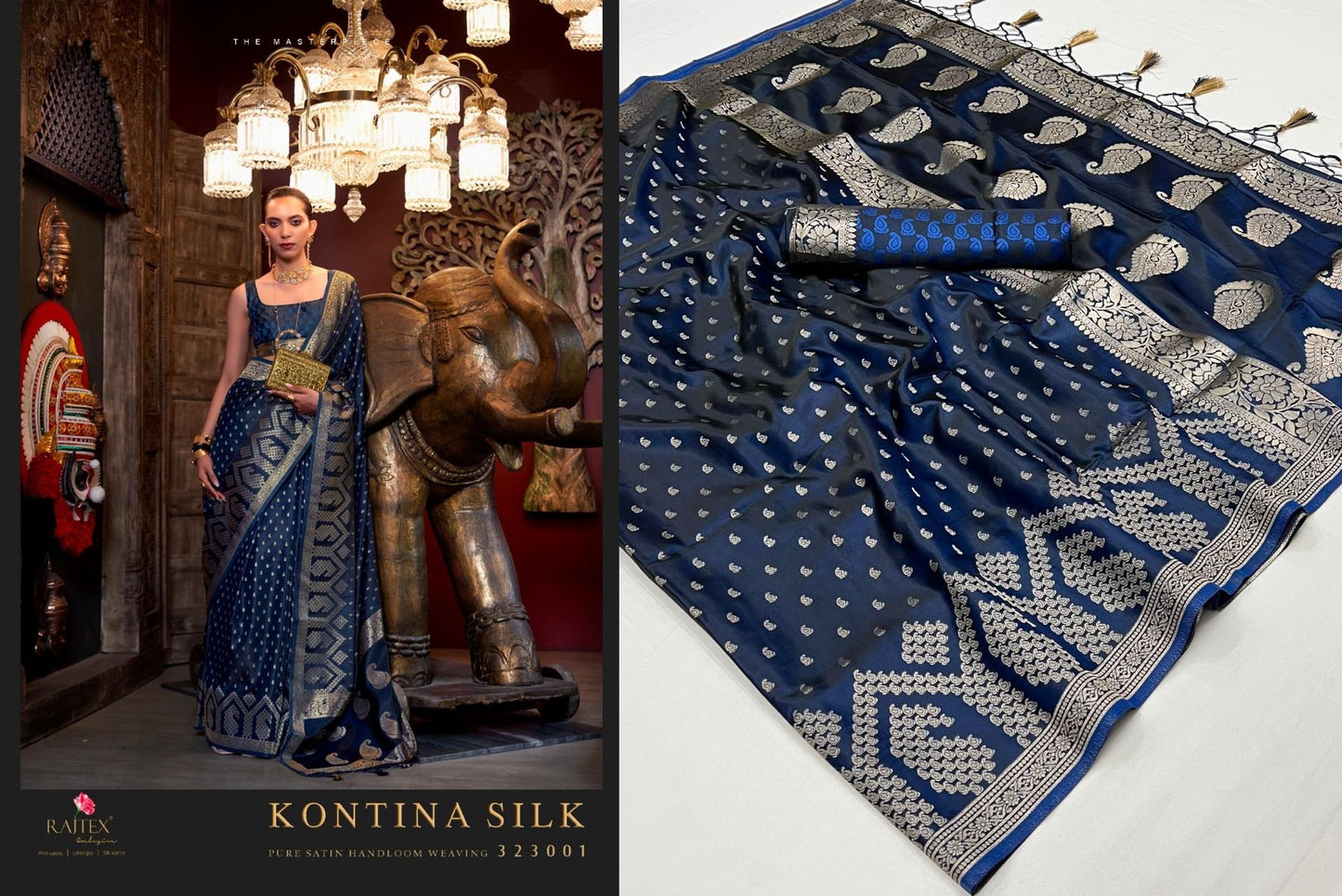 323001 Kontina Rajtex Sarees