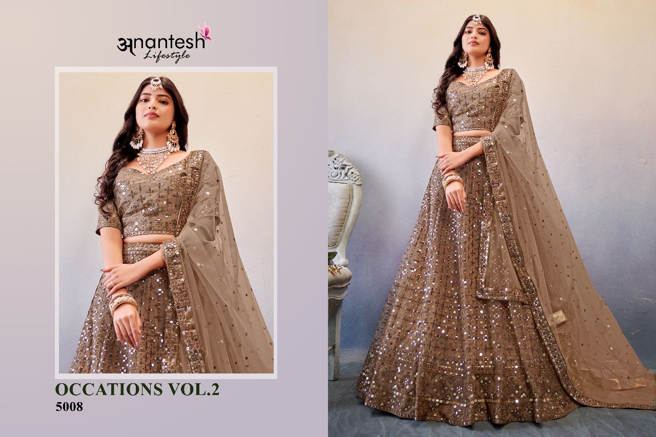 5008 Occations Vol 2 Anantesh Lehenga Choli