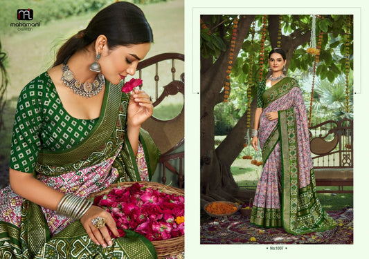 1007 Devika Mahamani Creation Sarees