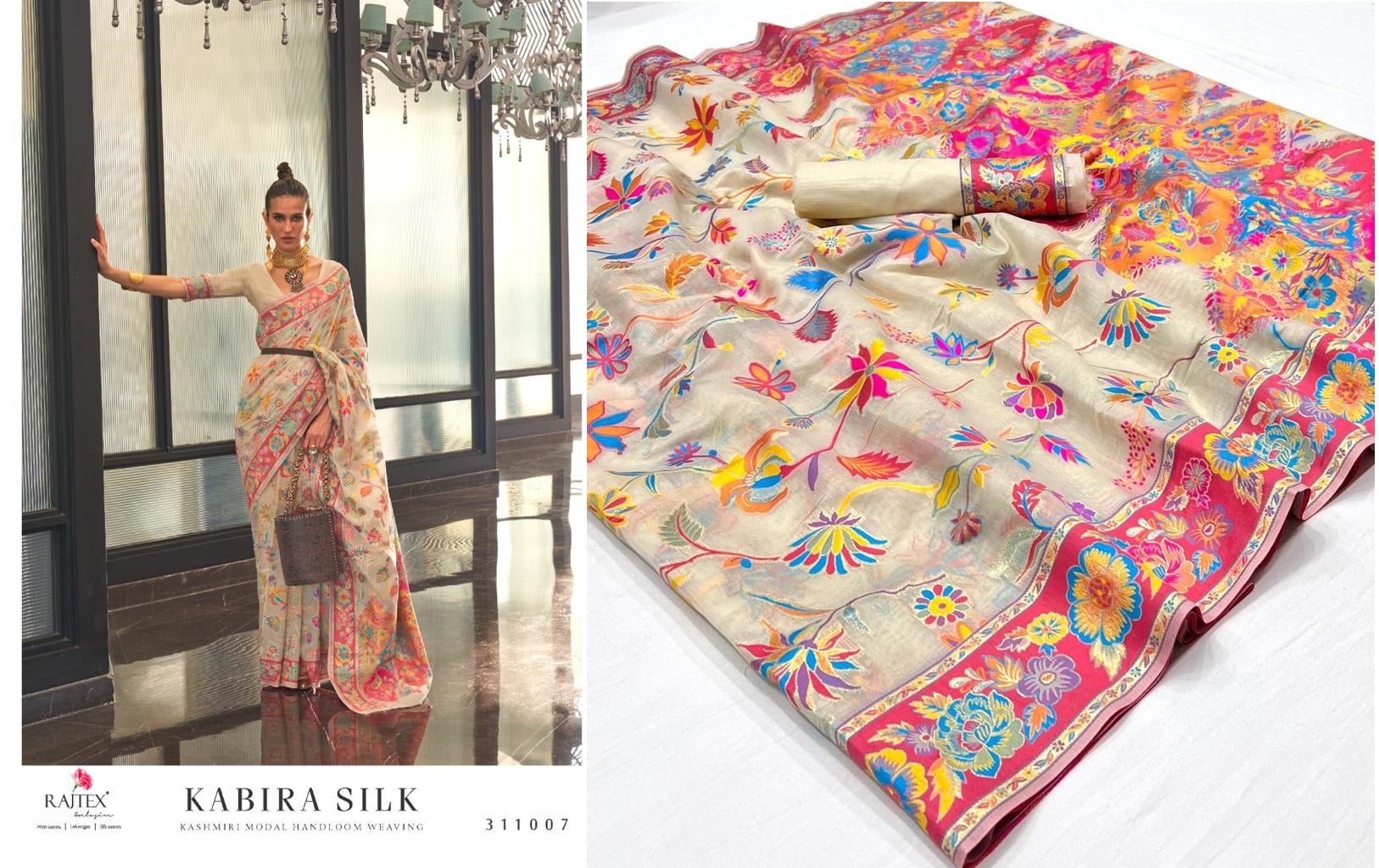 311007 Kabira Silk Rajtex Sarees