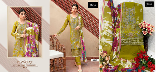 3460 Riwayat Jihan Pakistani Salwar Suits