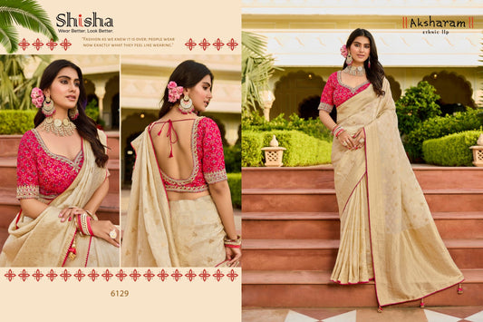 6120 Kumkum Vol 4 Shisha Viscose Crepe Sarees