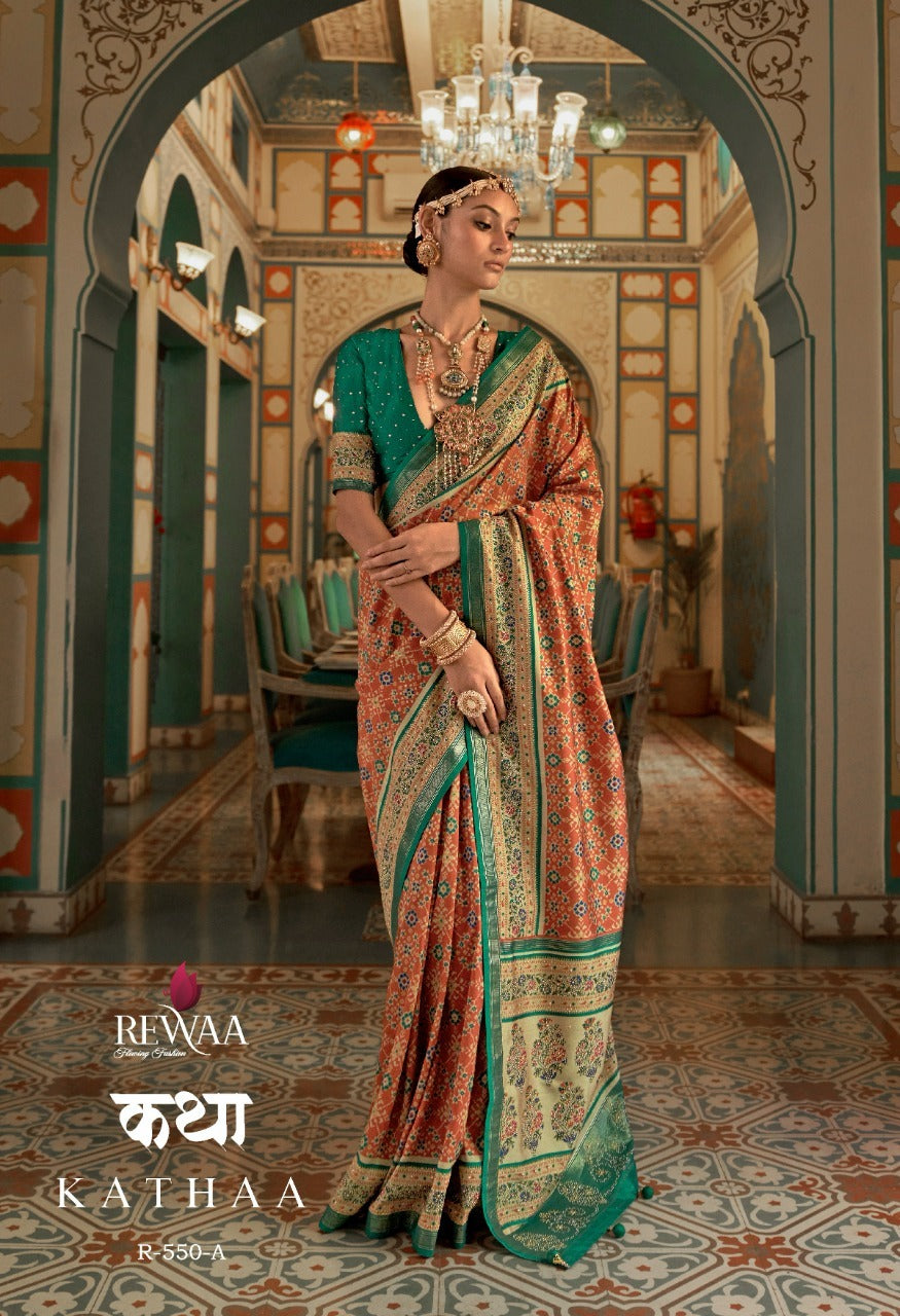 R-550-A Kathaa Rewaa Sarees