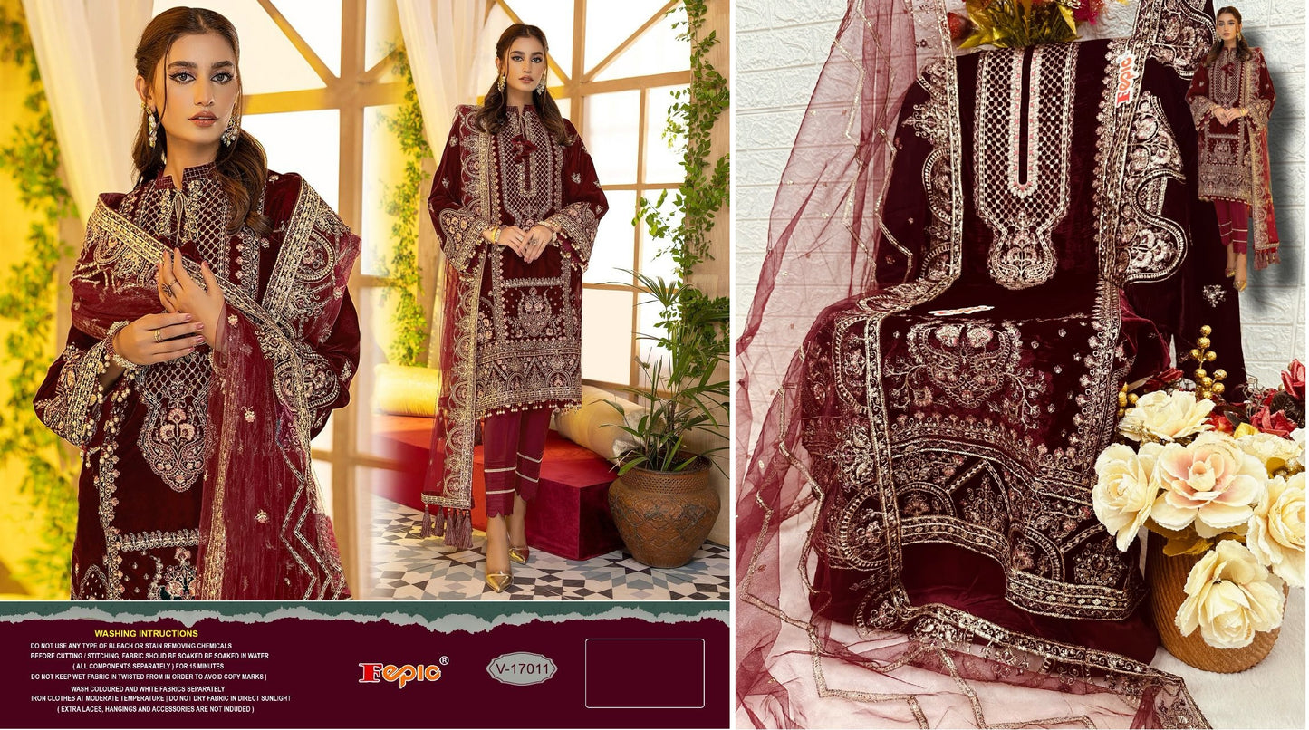 V-17011 Fepic Pakistani Salwar Suits