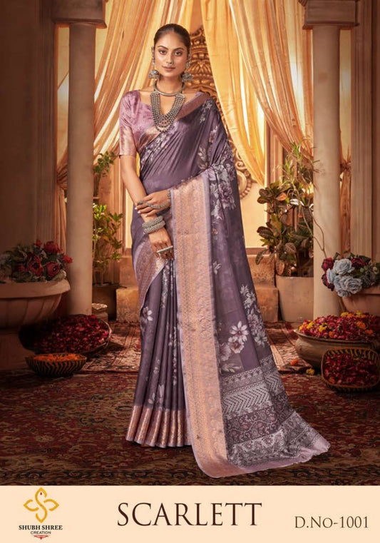 1001 Scarlett Shubh Shree Sarees