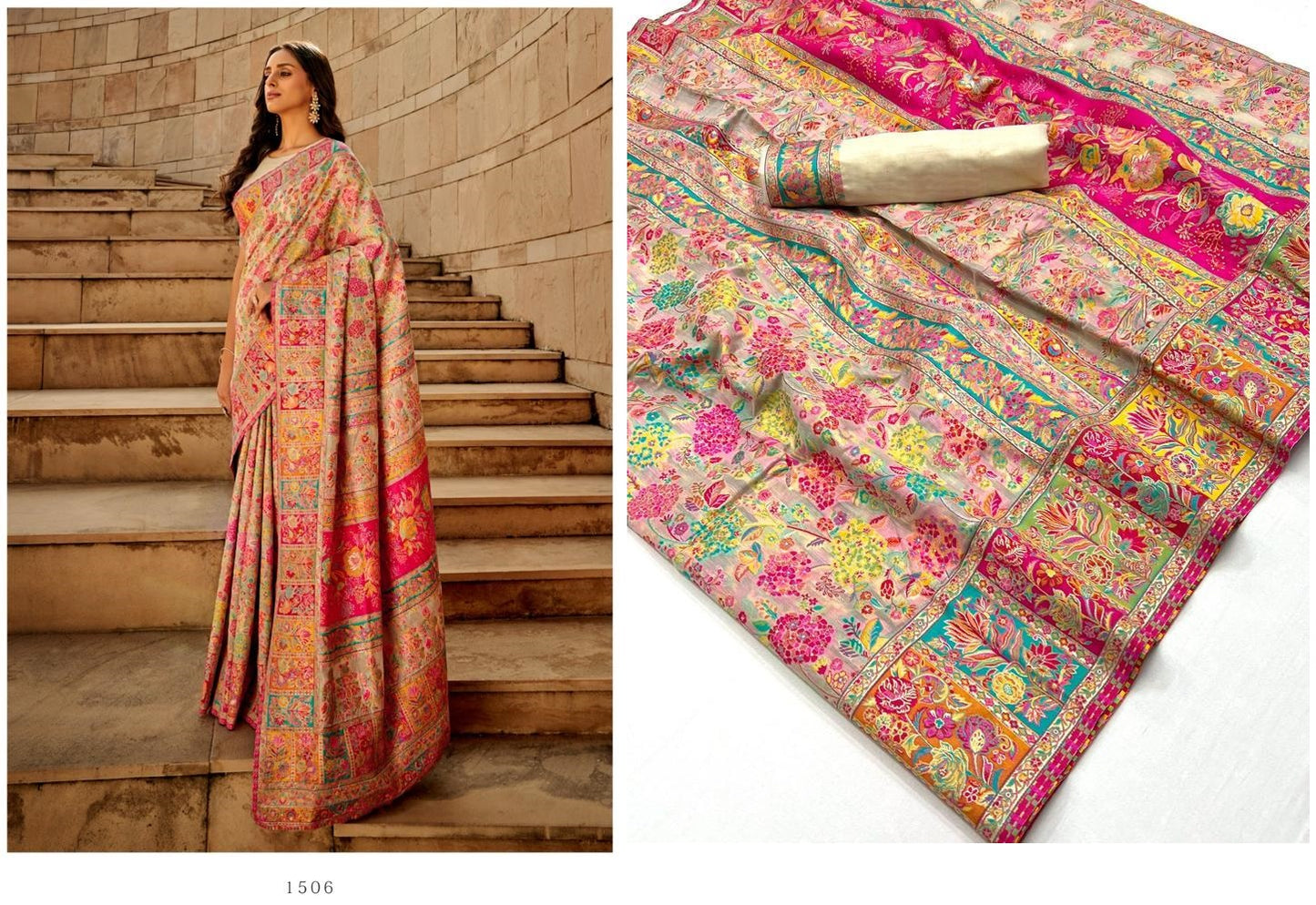 1506 Kashmiri Rajtex Sarees