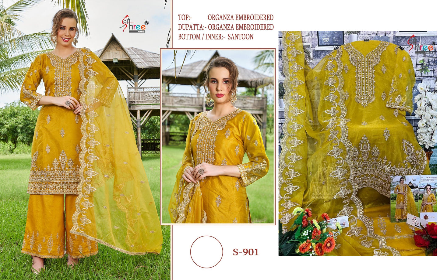 901 Shree Fabs Pakistani Salwar Suits