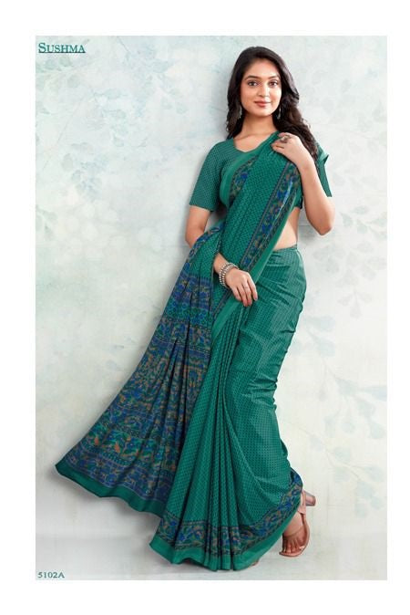 5102A Stars 51 Sushma Sarees