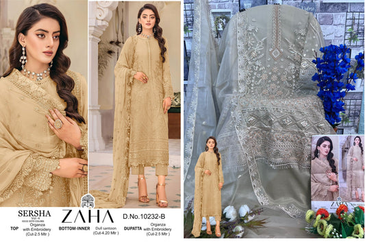 10232B Zaha Pakistani Salwar Suits