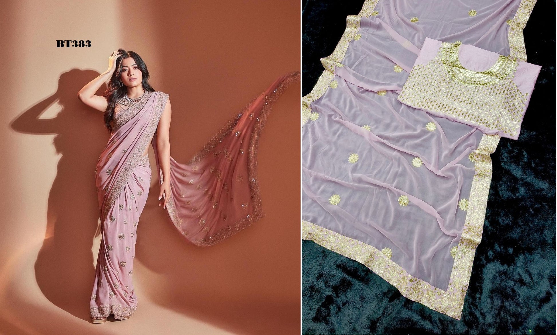 383 Bt Sarees
