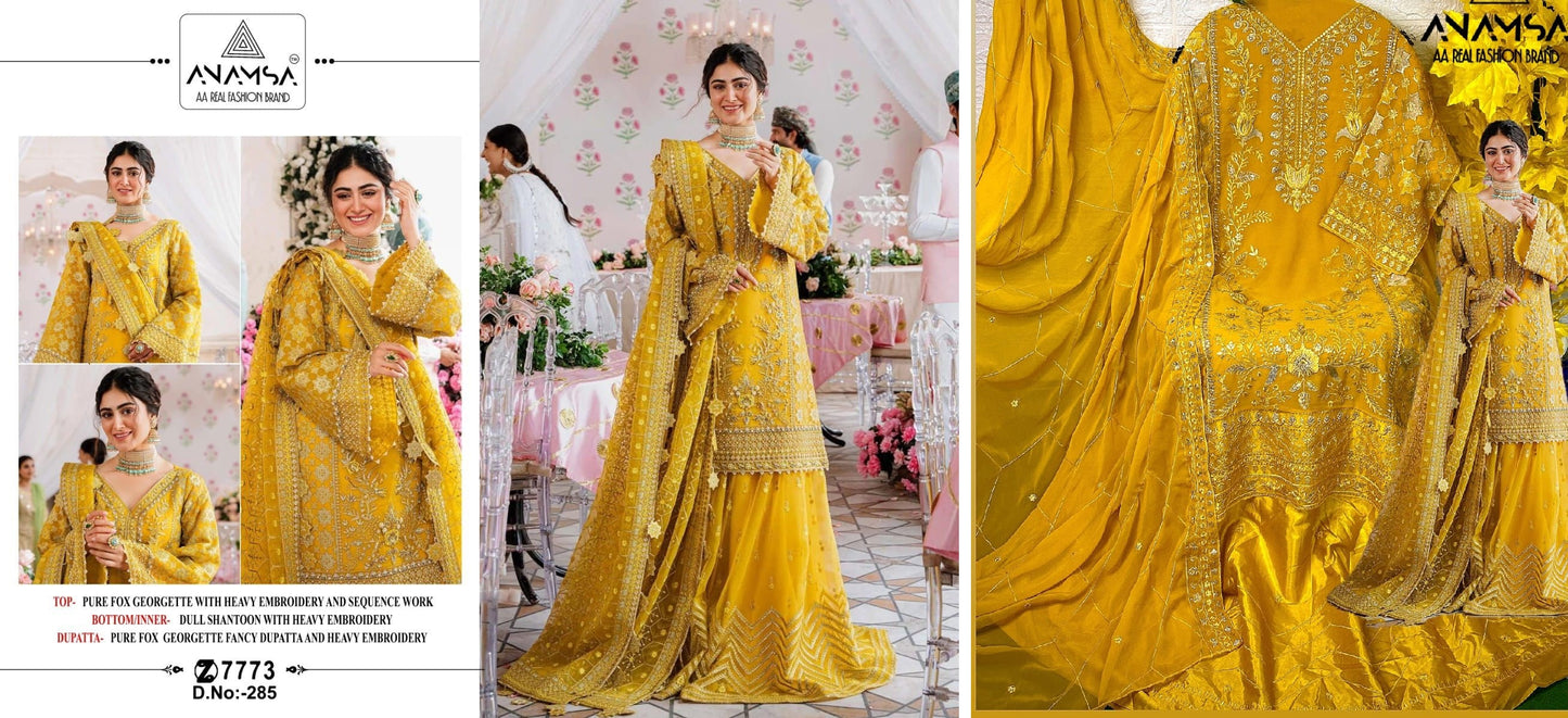 285 Anamsa Pakistani Salwar Suits