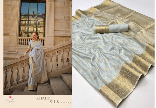 348006 Khaddi Rajtex Sarees