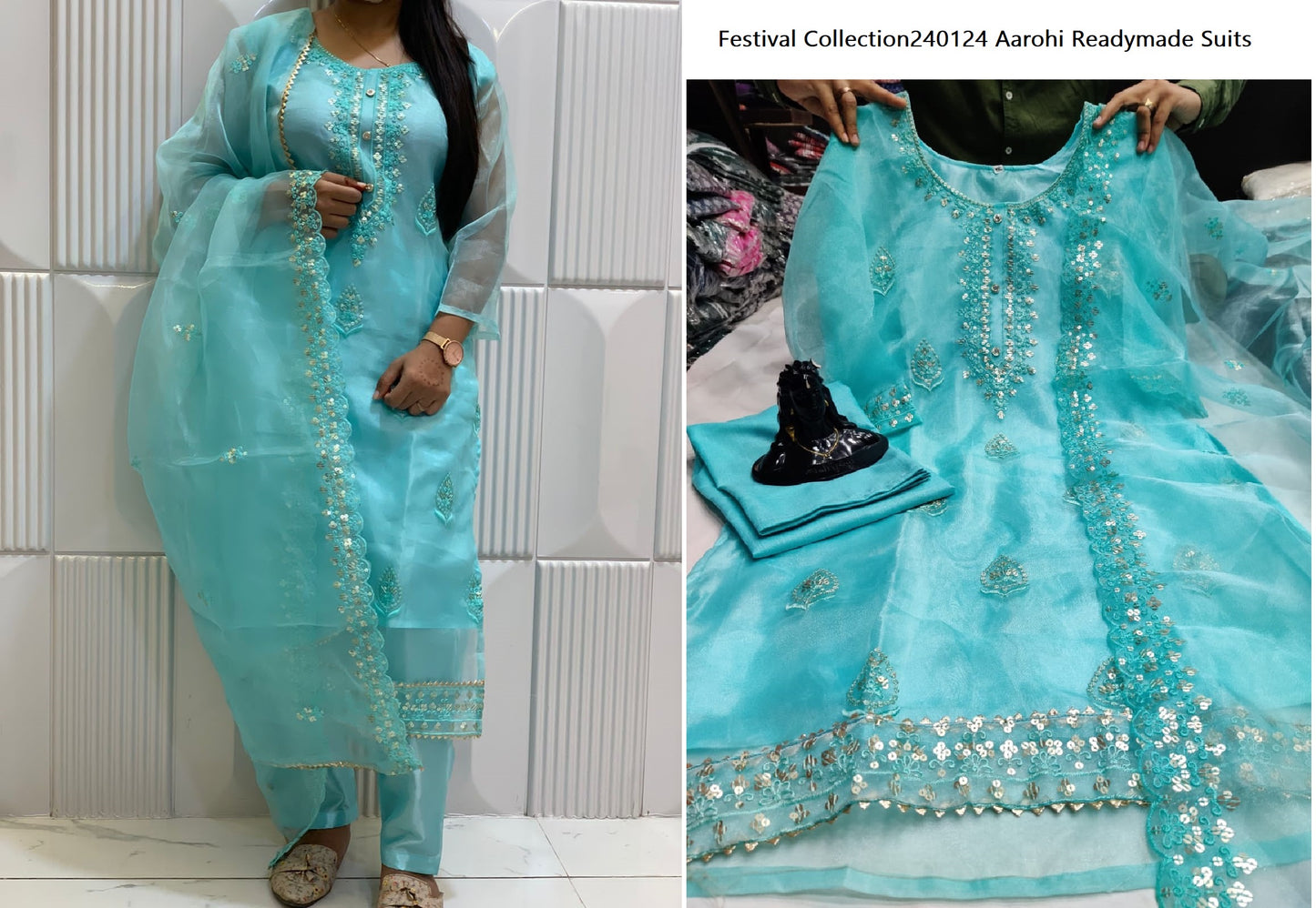 Festival Collection240124 Aarohi Readymade Suits