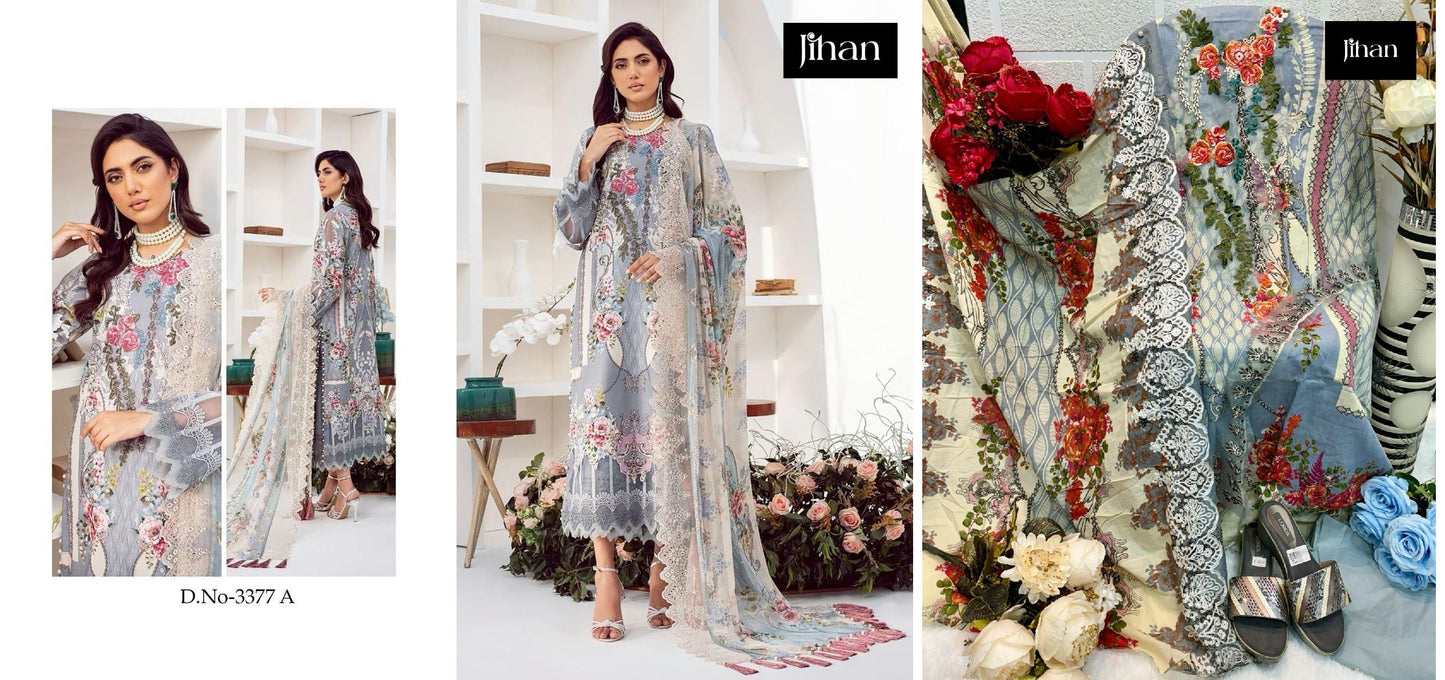 3377A Jihan Pakistani Salwar Suits