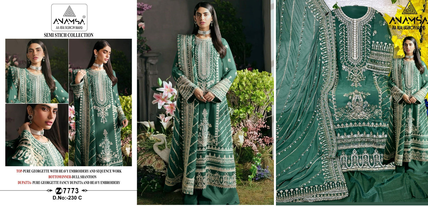 230C Anamsa Pakistani Salwar Suits