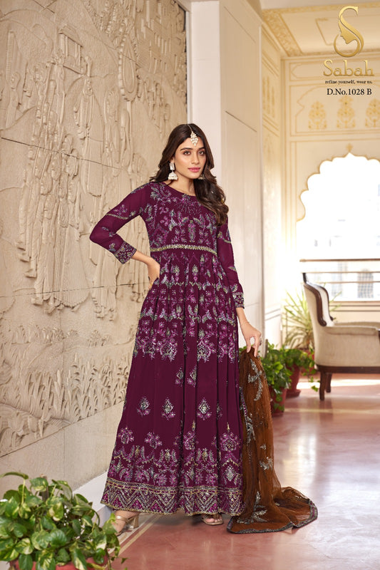 1028B Anokhi Sabah Unstitched Suits