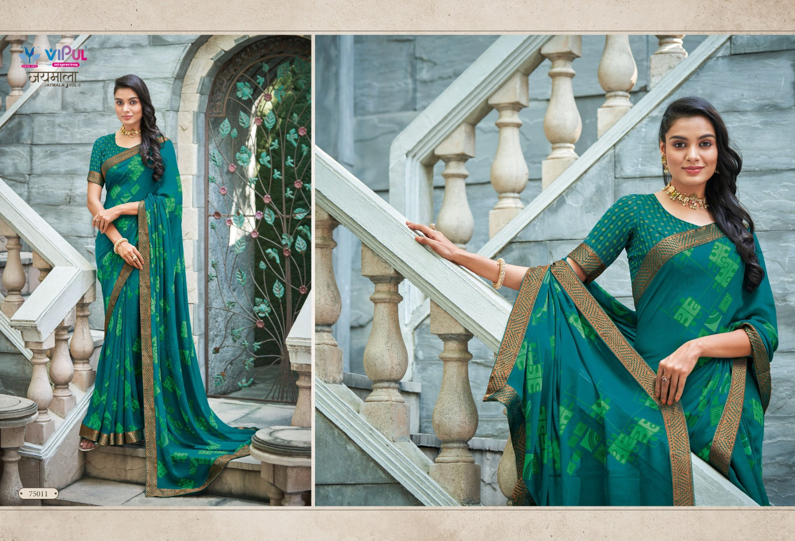 75011 Jaymala Vol 3 Vipul Sarees