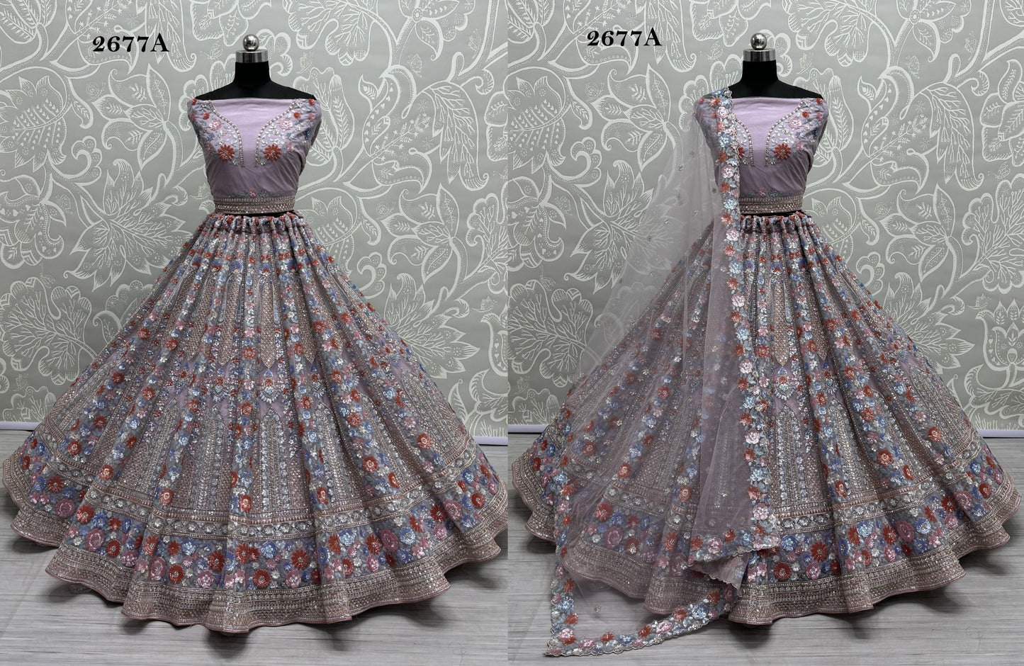 2677A Anjani Art Lehenga Choli