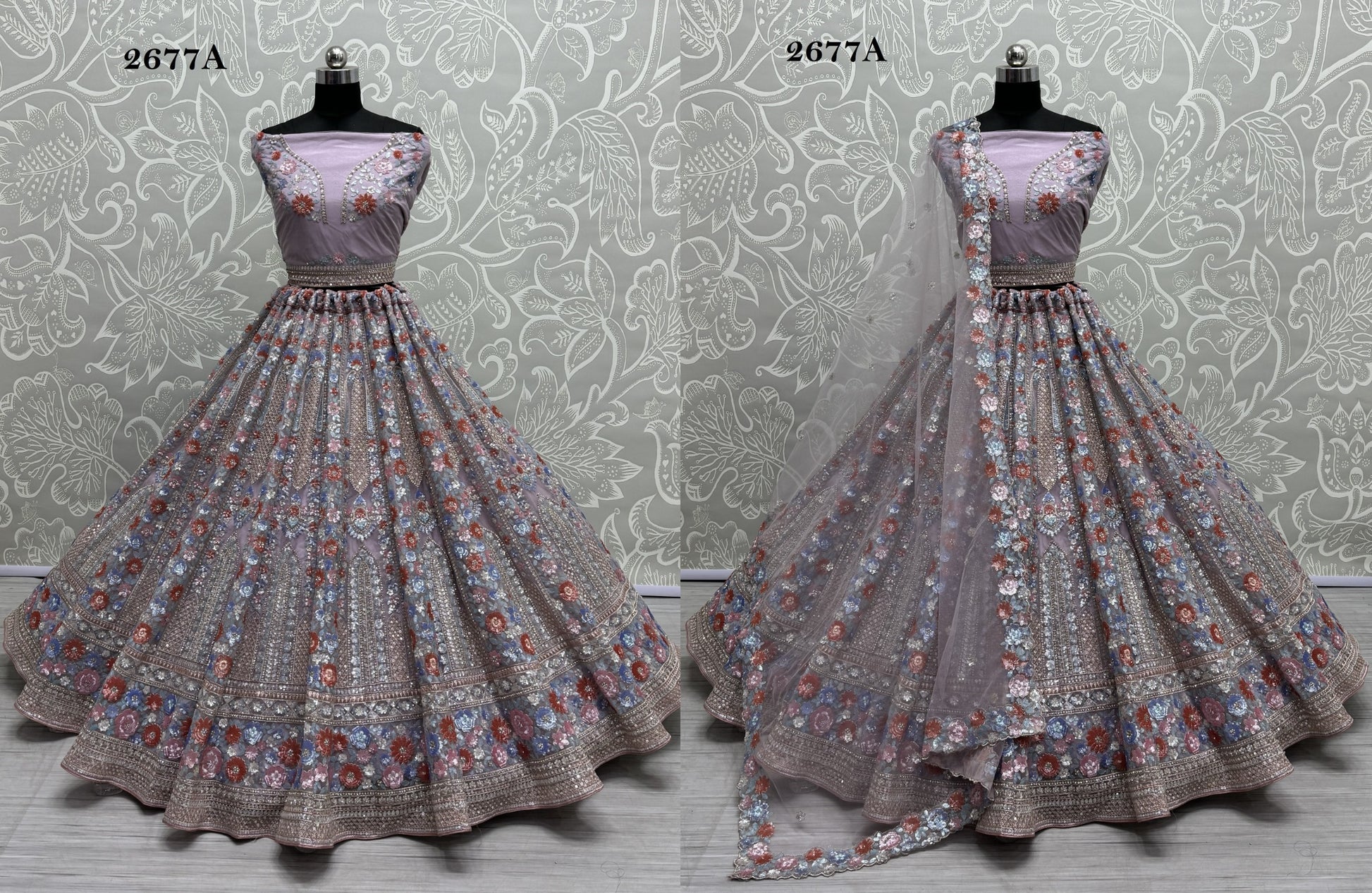 2677A Anjani Art Lehenga Choli