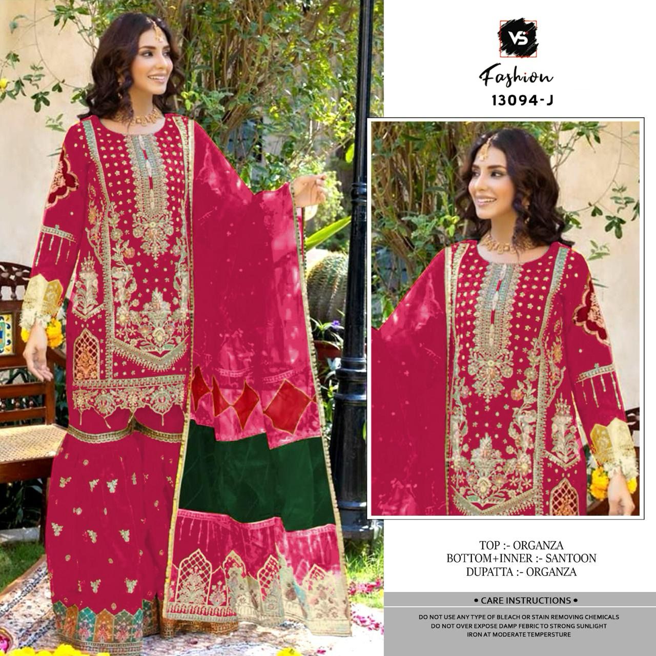 13094J Vs Fashion Pakistani Salwar Suits