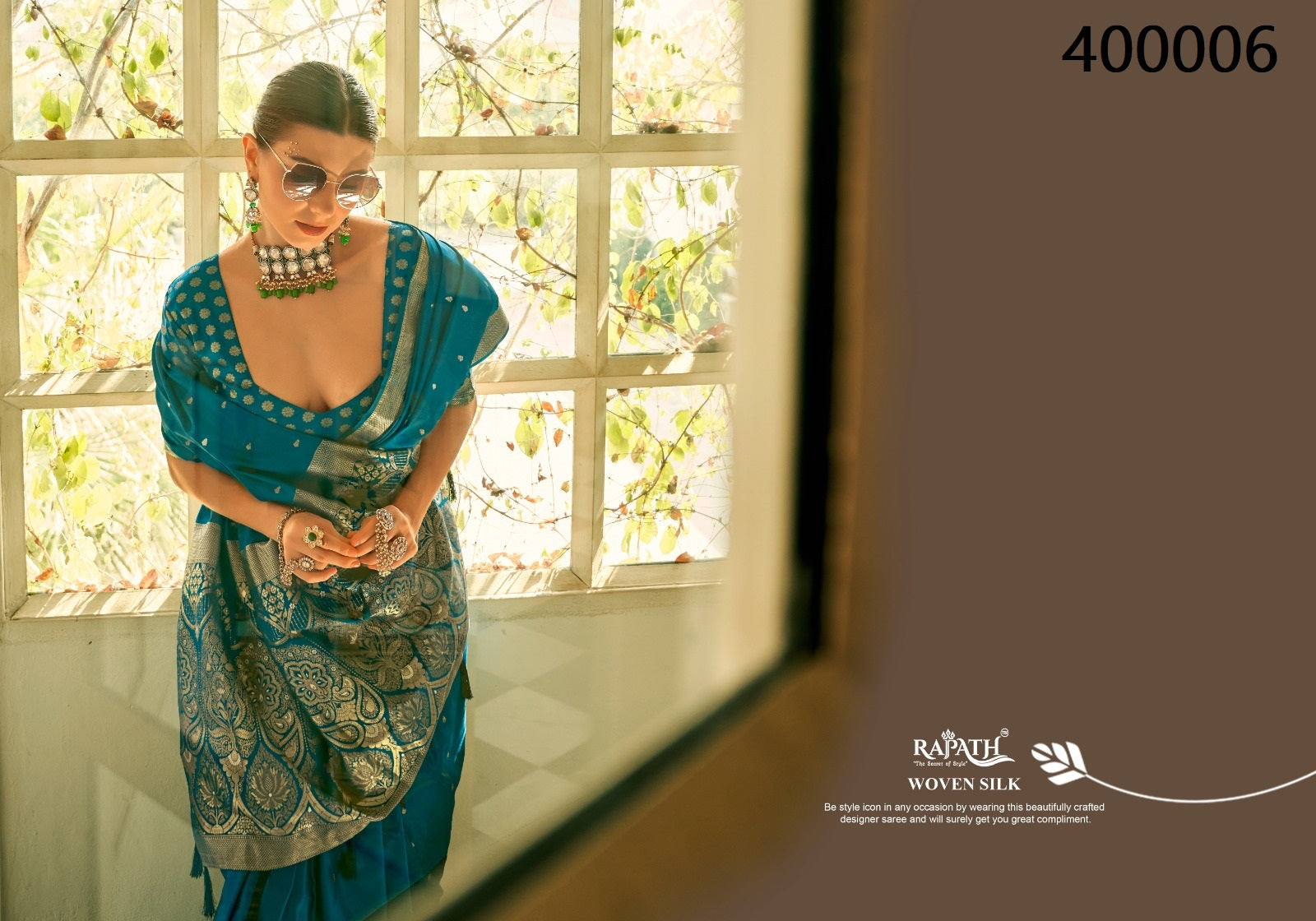 400006 Harmony Rajpath Sarees