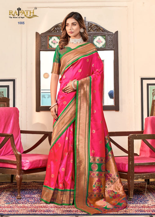 1005 Apoorva Paithani Vol 4 Rajpath Sarees