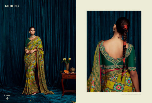 16086 Meera Vol 12 Kimora Sarees