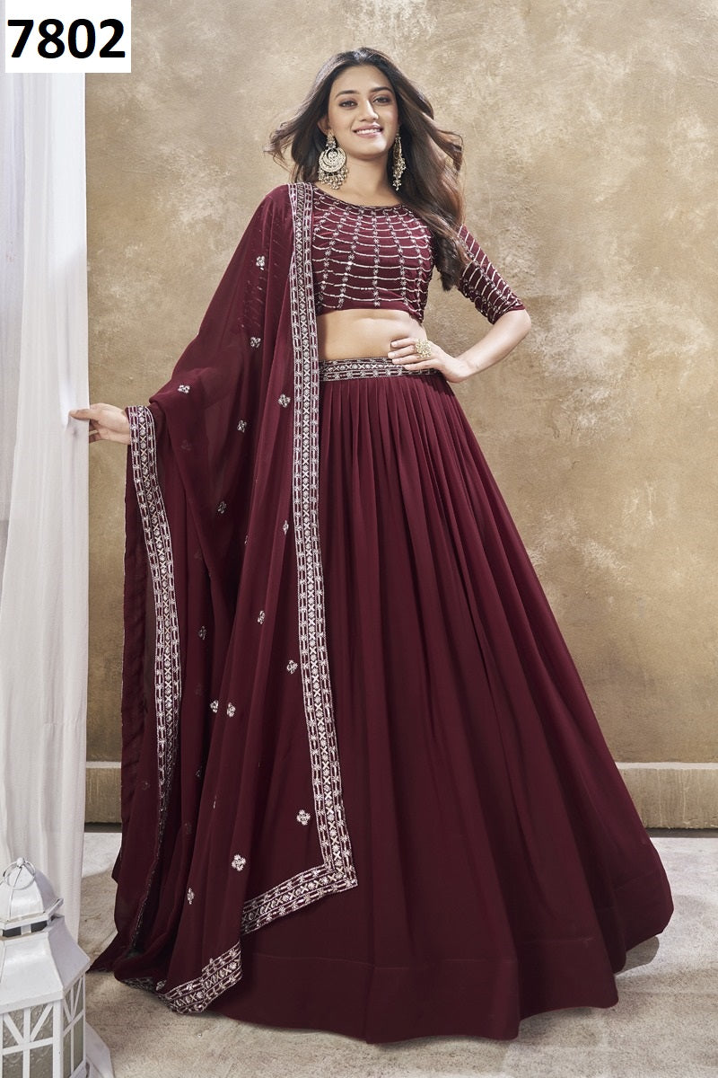 7802 Riwayat Aahvan Designs Lehenga Choli