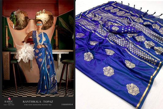 388004 Kanthkala Topaz Rajtex Sarees
