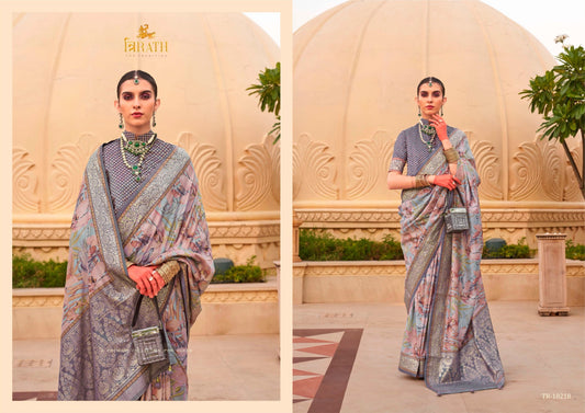 10218 Sinhasan Trirath Sarees