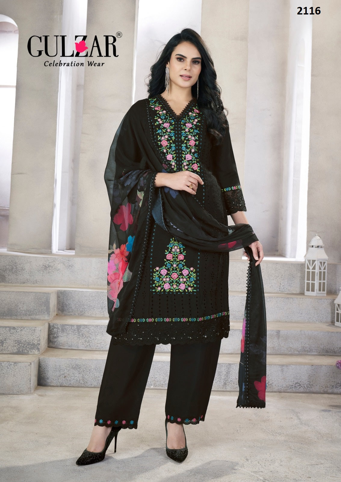 2116 Zohra-Phoolzari Gulzar Readymade Suits