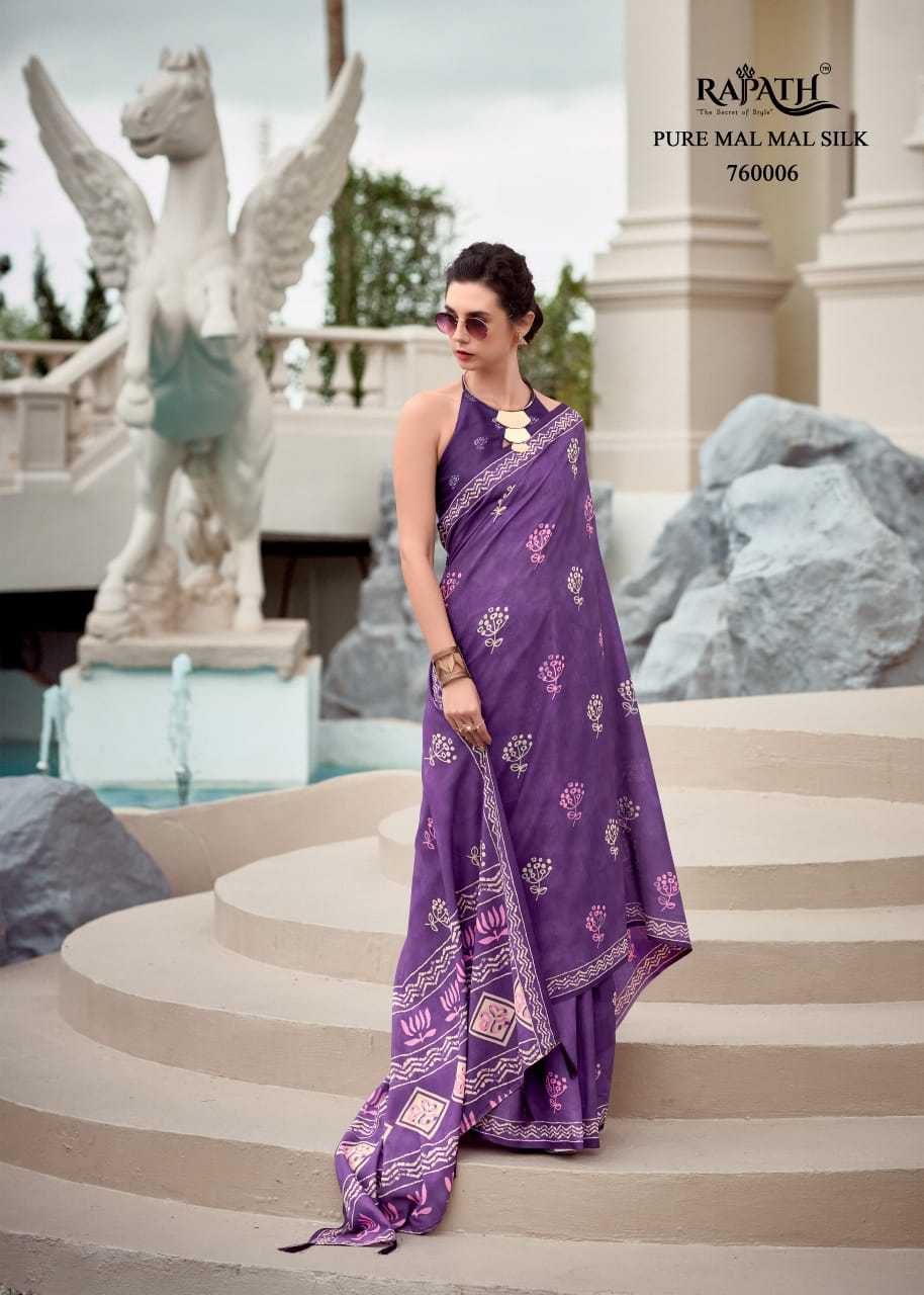 760006 Resham Rajpath Sarees