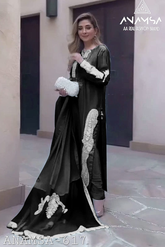 617 Anamsa Moti Work Pakistani Salwar Suits