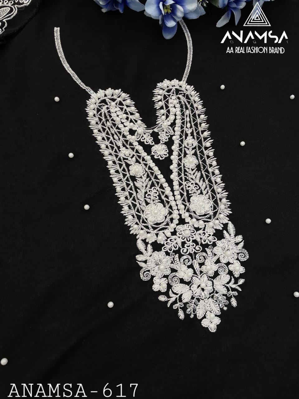 617 Anamsa Moti Work Pakistani Salwar Suits