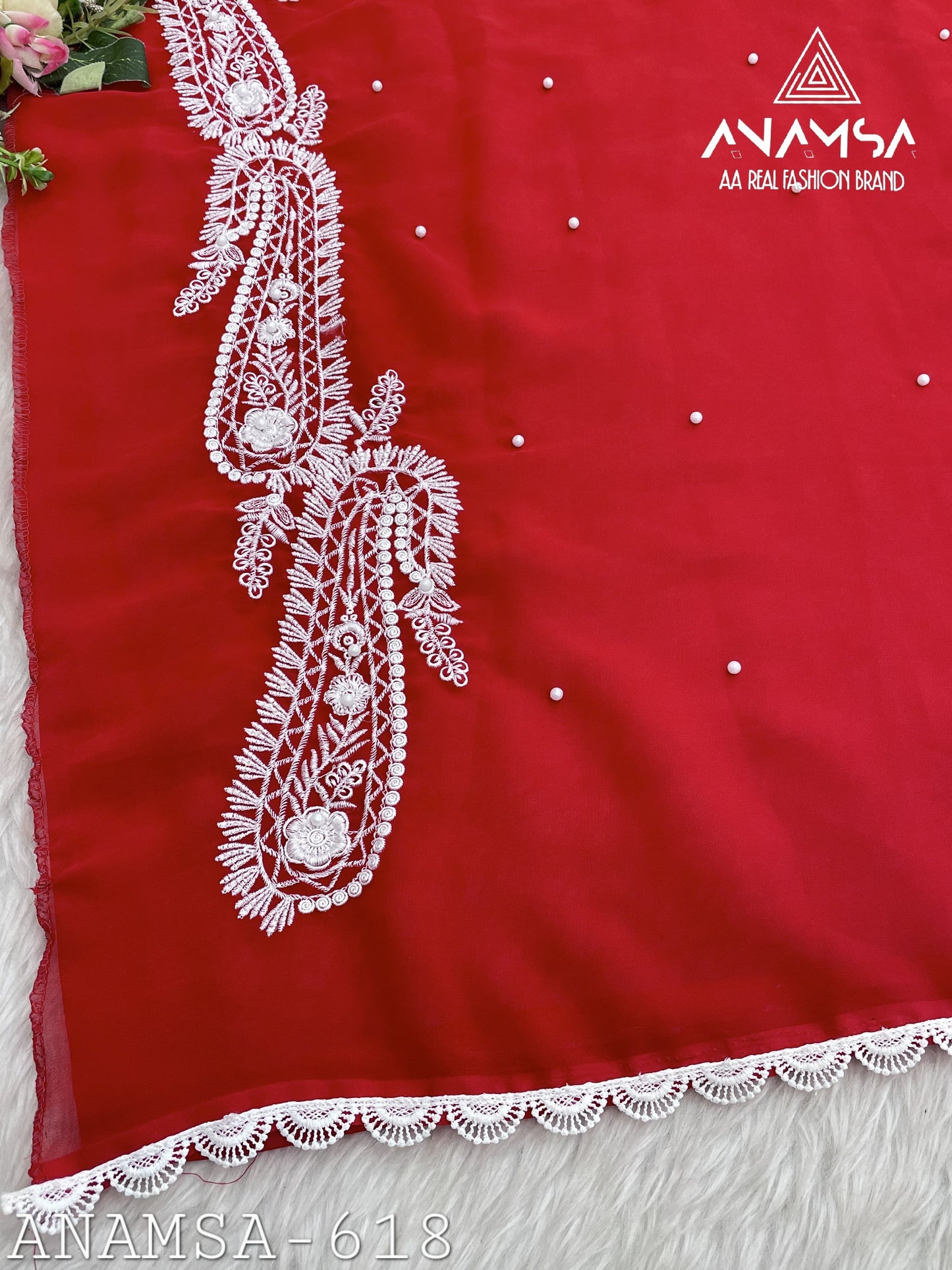 618 Anamsa Moti Work Pakistani Salwar Suits