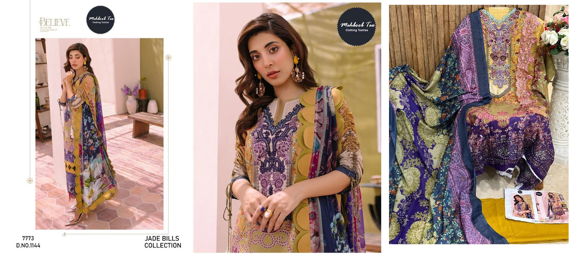 1144 Mehboob Tex Pakistani Salwar Suits