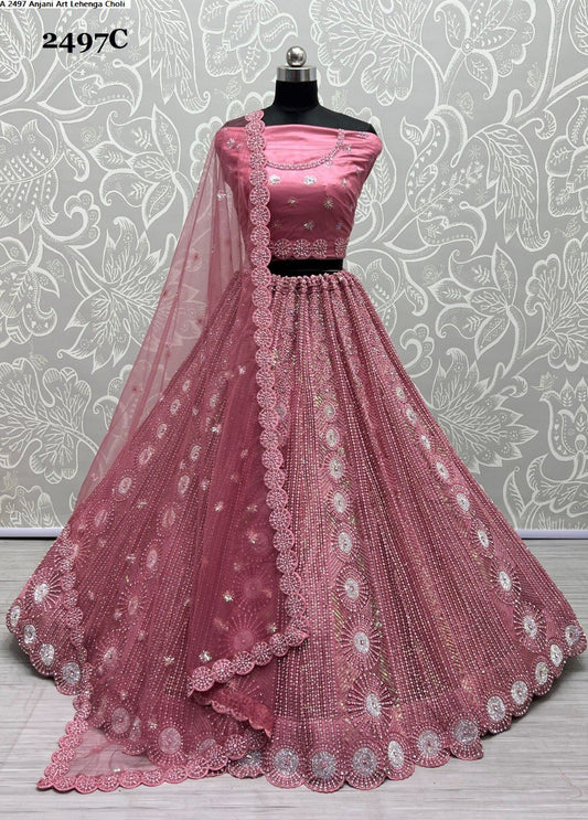 2497C Anjani Art Lehenga Choli
