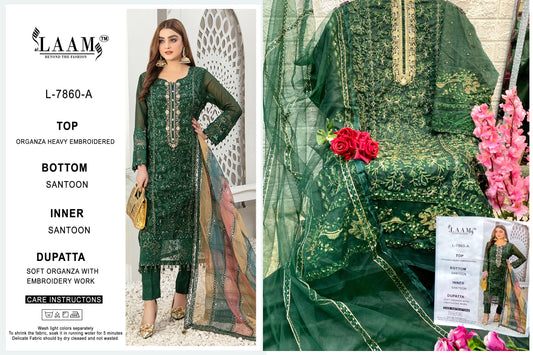 7860A Al Laam Pakistani Salwar Suits