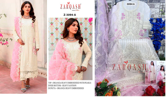 3094A Zarqash Pakistani Salwar Suits