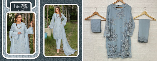 1306 Laxuria Trendz Pakistani Readymade Suits
