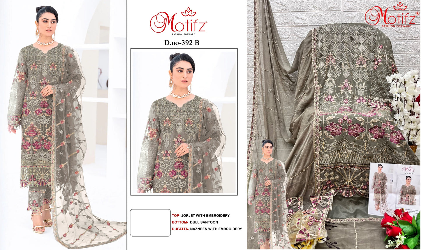 392B Motifz Pakistani Salwar Suits