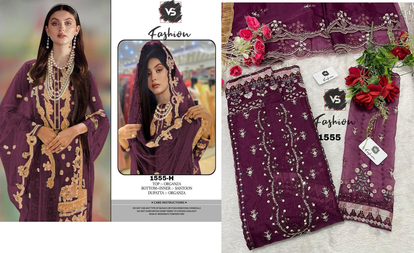 1555H Vs Fashion Pakistani Salwar Suits