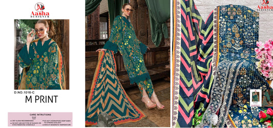 1016C Aasha Designer Pakistani Salwar Suits