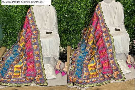 332 Ziaaz Designs Pakistani Salwar Suits