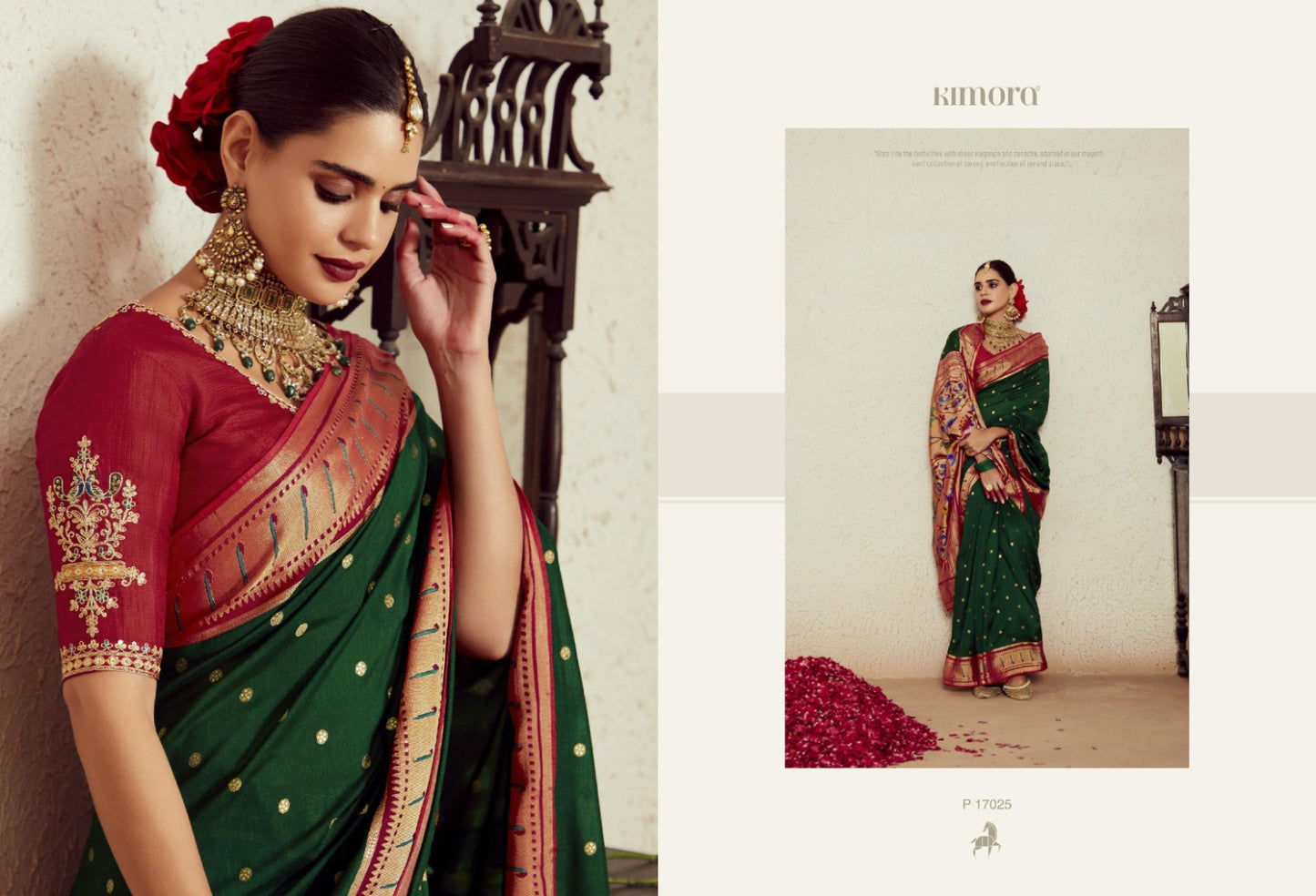17025 Meera Vol 14 Kimora Sarees